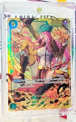 One Piece CCG Jewelry Bonney OP12-118 Manga Alterna Art English Edition Foil NM - Image 1