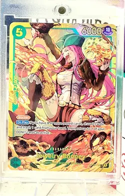 One Piece CCG Jewelry Bonney OP12-118 Manga Alterna Art English Edition Foil NM - Image 2