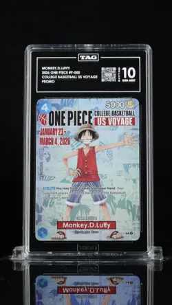 TAG 10 - 2026 One Piece EN College Basketball US Voyage #055 Monkey D. Luffy - Image 1