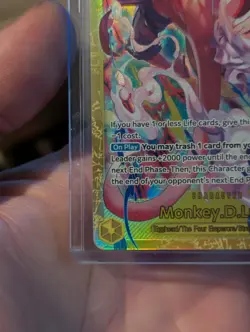 Monkey D. Luffy SEC (EB04-061) One Piece Adventure on Kami’s Island - Near Mint - Image 4