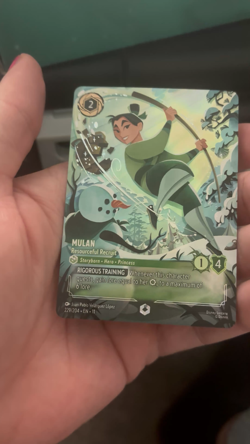 Mulan Resourceful Recruit - 229/204 - ENCHANTED - Disney Lorcana Winterspell - Image 2