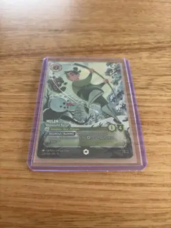 Disney Lorcana TCG Winterspell 229/204 Mulan Resourceful Recruit Enchanted NM/M - Image 2