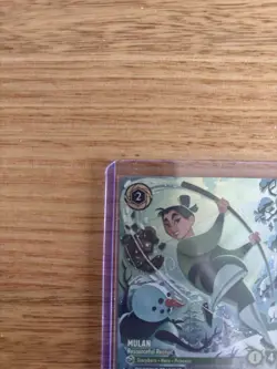 Disney Lorcana TCG Winterspell 229/204 Mulan Resourceful Recruit Enchanted NM/M - Image 4