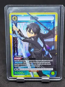 Kirito SAO-2-002 SR Union Arena Sword Art Online Vol. 2 English - Image 1