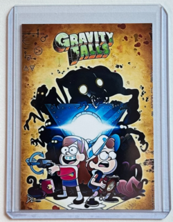 Gravity Falls Limited Edition Artist Signed “Disney Classic” Trading Card 4/10 - Image 1