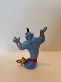 Vintage Disney Genie Aladdin 7” Ceramic Porcelain Figure From Japan - Image 2