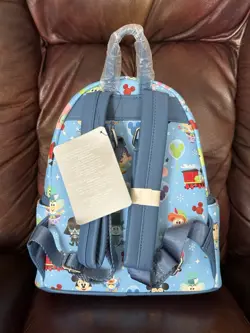 NWT New With Tags Disney Magic Kingdom Loungefly Chibi Icon Backpack - Image 3