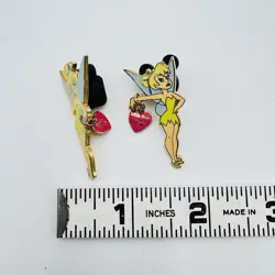 Disney Tinker Bell Little Miss Attitude & Think Tink Pin Set Of 2 - Image 2