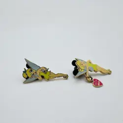 Disney Tinker Bell Little Miss Attitude & Think Tink Pin Set Of 2 - Image 4