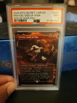Kratos, God of War (Rainbow Foil) Secret Lair Drop Foil - Image 1