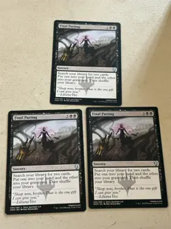 3 x mtg Final Parting, sorcery from Dominaria, unplayed - Image 1