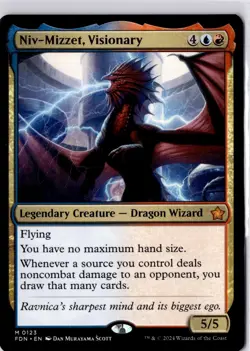 Niv-Mizzet, Visionary Foundations Regular NM M 0123 - Image 1