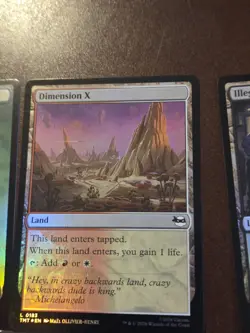 MTG Teenage Mutant Ninja Turtles TNMT Lands / Foiled Lot Of 7 - Image 3