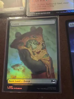 MTG Teenage Mutant Ninja Turtles TNMT Lands / Foiled Lot Of 7 - Image 5