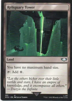 MTG: Warhammer 40,000: Reliquary Tower: Lightly Played Condition - Image 1