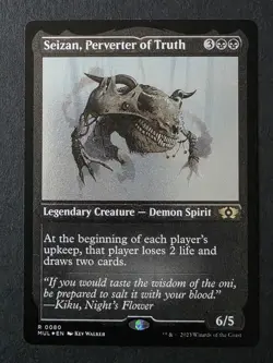 Seizan, Perverter of Truth (Foil Etched) March of the Machine: Multiverse Foil - Image 1