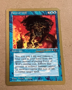 Force of Will - Magic Championship Deck - 1997 - MTG - Magic the Gathering - Image 1