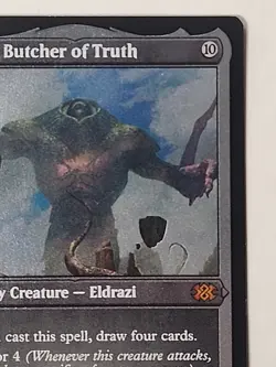 MTG Kozilek, Butcher of Truth Foil Etched Mythic 414 2x2 NM English - Image 3