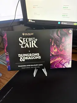 MTG Secret Lair x Dungeons & Dragons: Shadows Over Baldur's Gate Foil SHIP FAST - Image 1