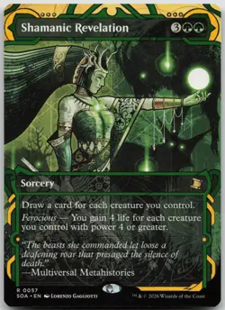 Shamanic Revelation Secrets of Strixhaven: Mystical Archive 57 NM R - Image 1