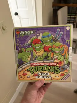 Magic the Gathering MTG Teenage Mutant Ninja Turtles Pizza Bundle Factory Sealed - Image 1
