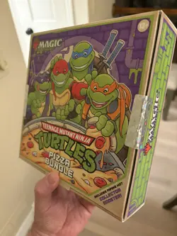 Magic the Gathering MTG Teenage Mutant Ninja Turtles Pizza Bundle Factory Sealed - Image 3