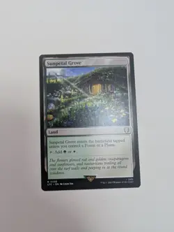 MTG - Sunpetal Grove - Commander: Lord of The Rings NM/M Condition - Image 1