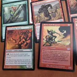 MAGIC COMMANDER DECK MTG FUN - Mons's Green and Red General GOBLINS Tribal - Image 5