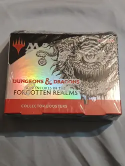 MTG - ADVENTURES IN THE FORGOTTEN REALMS COLLECTOR BOOSTER BOX NEW/STILL SEALED! - Image 2