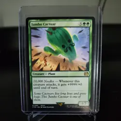 Jumbo Cactuar 191 Rare FINAL FANTASY Magic: The Gathering Near Mint - Image 1