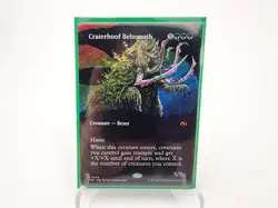 Craterhoof Behemoth (Borderless) Tarkir: Dragonstorm • Regular MTG - Image 1