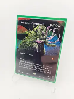 Craterhoof Behemoth (Borderless) Tarkir: Dragonstorm • Regular MTG - Image 2