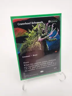 Craterhoof Behemoth (Borderless) Tarkir: Dragonstorm • Regular MTG - Image 3