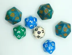 MTG - Dominaria United Oversized Spindown D20 - Green/Gold - Image 4