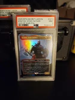 Kratos, Stoic Father Secret Lair Drop Foil - Image 1