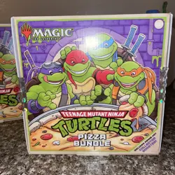 (Read Description) Pizza Bundle Teenage Mutant Ninja Turtles TMT MTG New Sealed - Image 1