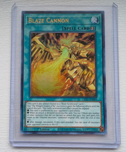 Blaze Cannon LED7-EN005 Ultra Rare 1st Edition Yugioh - Image 1