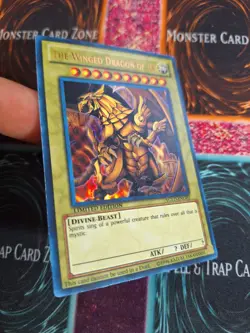 Yu-Gi-Oh! The Winged Dragon of Ra YGLD-ENG03 Limited Ultra Rare NM/LP - Image 2