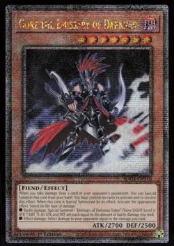Gorz the Emissary of Darkness (Quarter Century Secret Rare) RA03-EN210 YU-GI-OH - Image 1