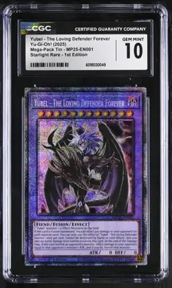 Yubel - The Loving Defender Forever *CGC 10* POP 1 * Starlight Rare *MP25-EN001 - Image 1