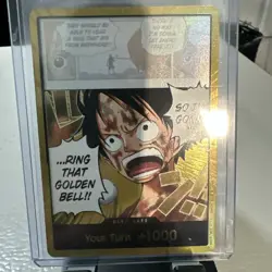 One Piece Gold DON!! OP15 Luffy Golden Bell - Adventure On Kamis Island ENGLISH - Image 1