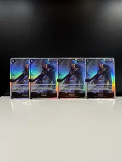 Kuzan OP10-082 Sr Playset (x4) Royal Blood Foil One Piece Card Game - Image 1