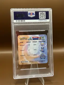 PSA 10 Pokemon Exploud Whismur Advanced Action Flipz Card 2006 #AF18 POP 1 - Image 3