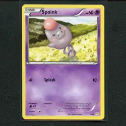 Pokemon TCG Spoink 1/30 XY Trainer Kit: Noivern Regular Card EN-LP 2014 - Image 1