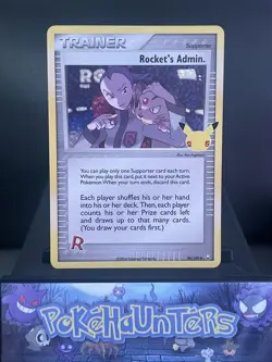 Pokemon Card Rocket's Admin 86/109 Celebrations Classic Collection Near Mint - Image 1