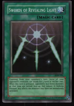 Swords of Revealing Light LOB-101 The Legend of Blue Eyes White Dragon YU-GI-OH - Image 1
