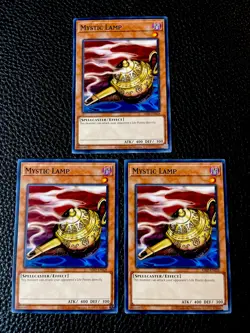 Mystic Lamp (X3) MRD-EN028 Yugioh 25th Edition (New) - Image 1