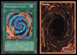Polymerization LOB-059 2002 Super Rare Foil Shift Error YU-GI-OH - Image 3