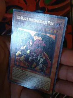 Red Dragon Archfiend/Assault Mode - CRMS-EN004 Ultra Rare 1st Edition Yugioh MP - Image 2