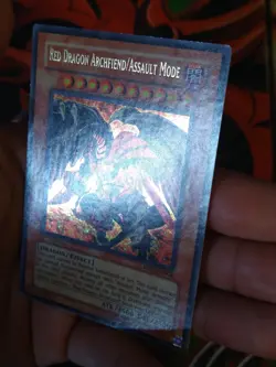 Red Dragon Archfiend/Assault Mode - CRMS-EN004 Ultra Rare 1st Edition Yugioh MP - Image 3